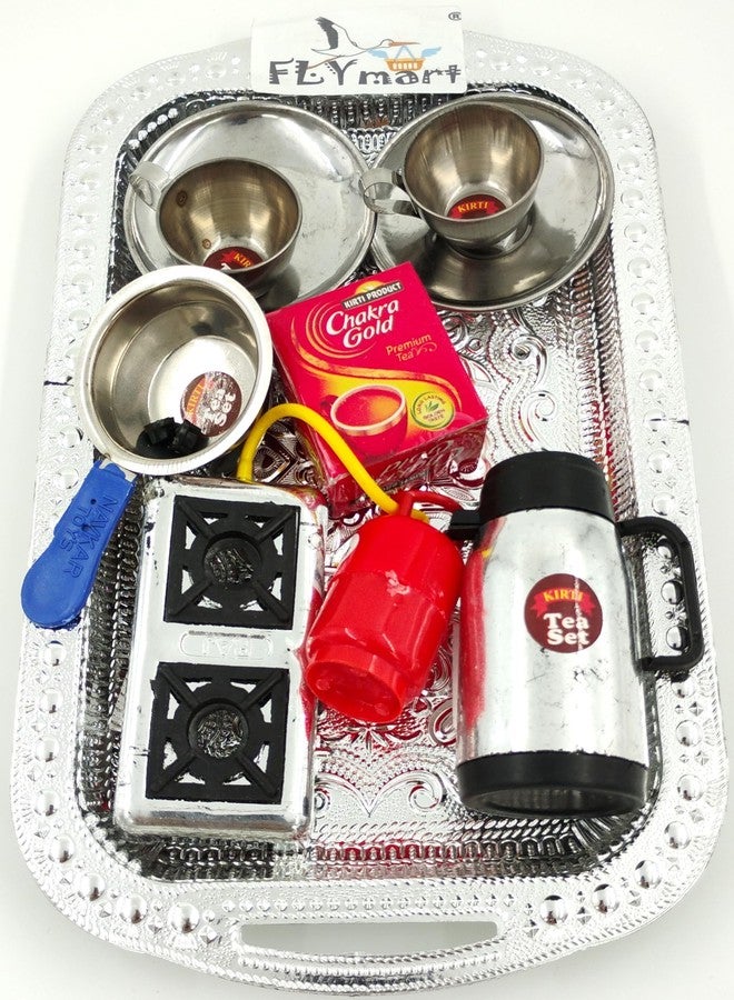 FLYmart Stylish Mordern Toy Tea Tray Set Pack 1 - Image 3